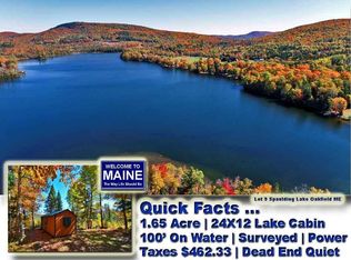 LOT 9 Field Rd, Oakfield, ME 04763