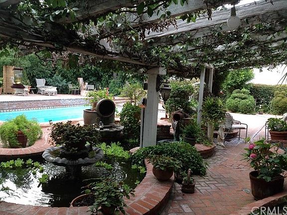 Koi pond and Fountain