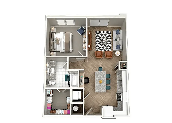 Floor plan A1C