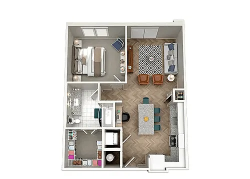 Floor plan A1C
