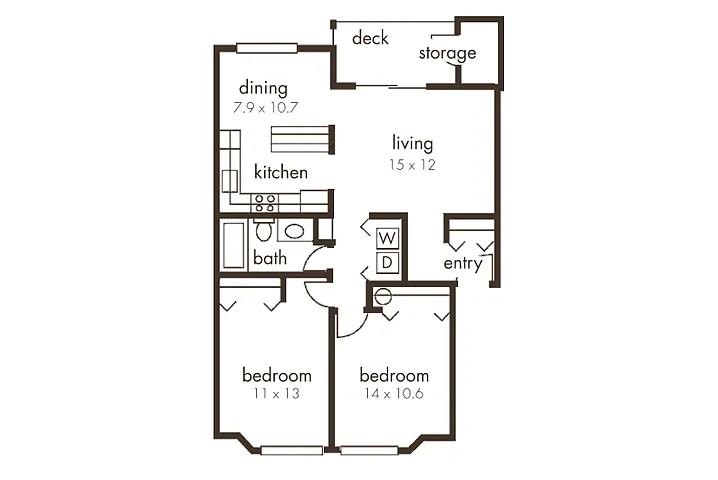 Floor plan 2X1