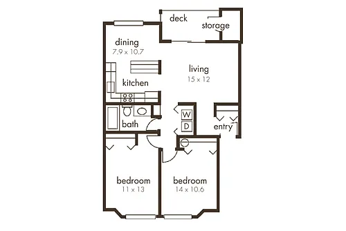 Floor plan 2X1