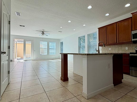 The kitchen, from the front hallway
