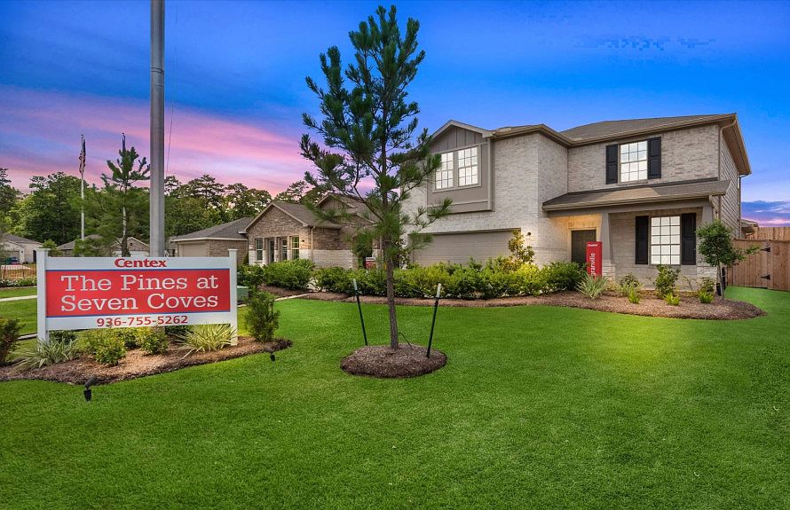 The Pines At Seven Coves by Centex Homes in Willis TX Zillow