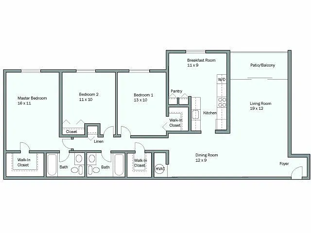 Floor plan Montgomery