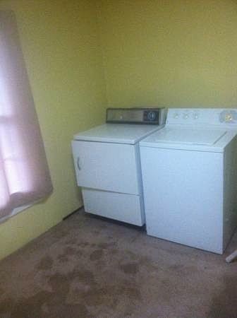 Washer and Dryer Included!