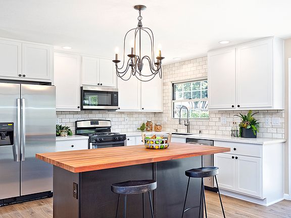 Butcher-block island