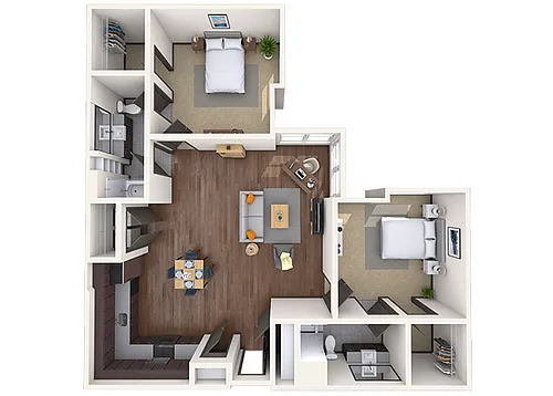 Floor plan St Johns