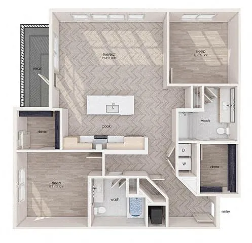 Floor plan B11