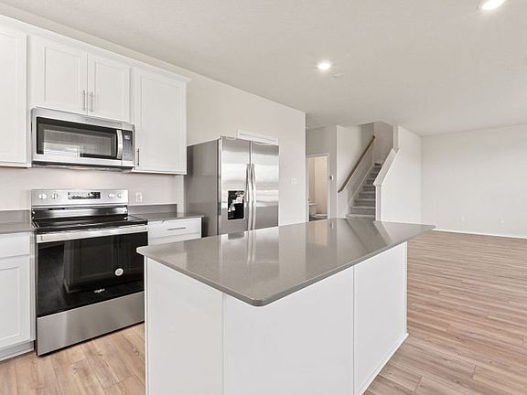 Kitchen Open to the Gathering Space