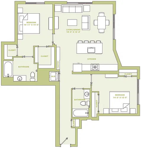 Floor plan B9