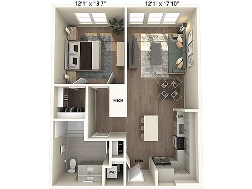 Floor plan A3m2-Upgrade