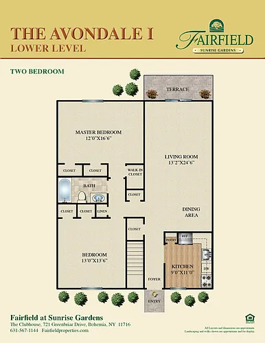 Floor plan AVONDALE I