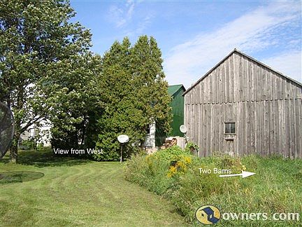 From West - 1st Barn @ Right