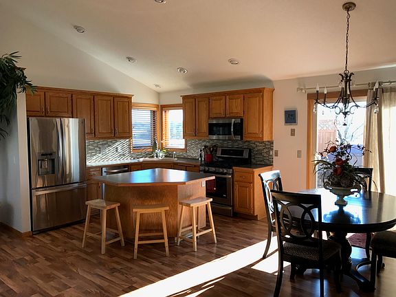 Kitchen with SS appliances
