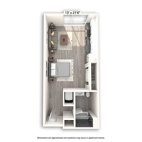 Floor plan Harmon