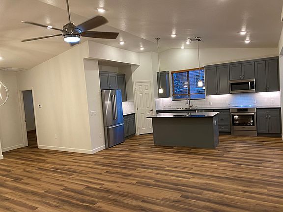 Kitchen + Living Room
