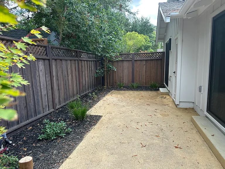 Rear yard