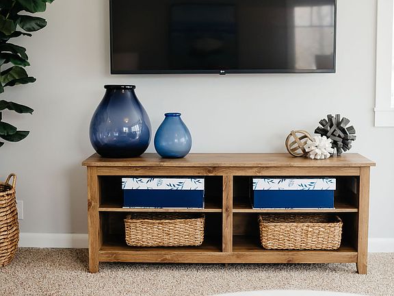 Living room entertainment center
