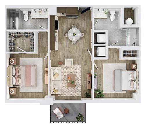 Floor plan B2