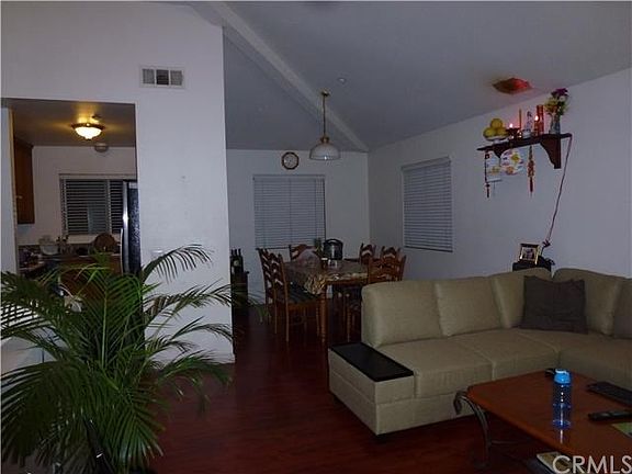 Open Living Room & Eating Area