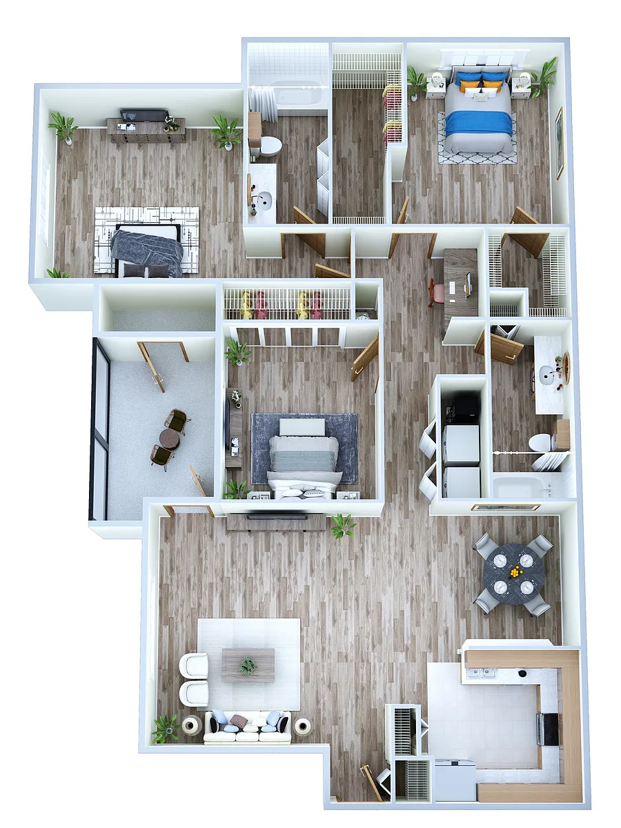 Floor plan Clinton Park