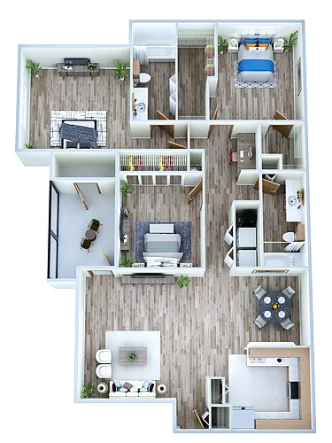 Floor plan Clinton Park
