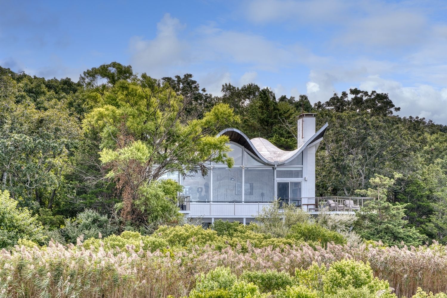  house as viewed from beach