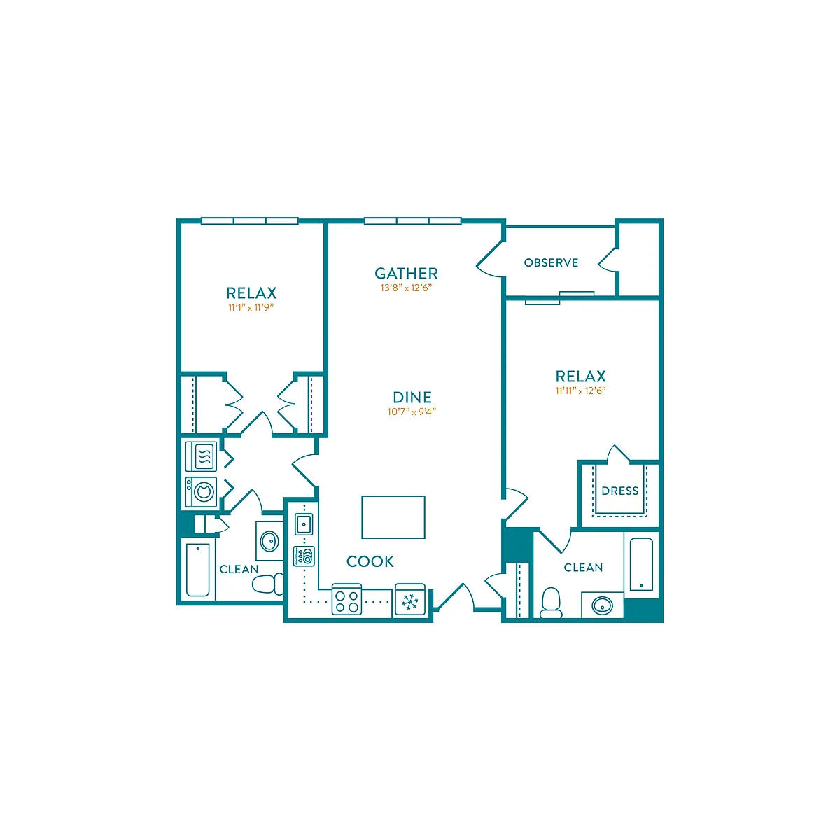 Floor plan Chatfield