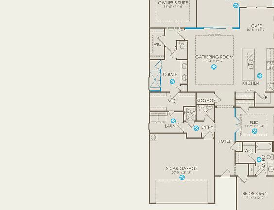 Prestige Floor Plan, Quick Move-in Home, Floor 1