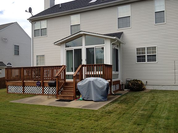 Deck and Sunroom