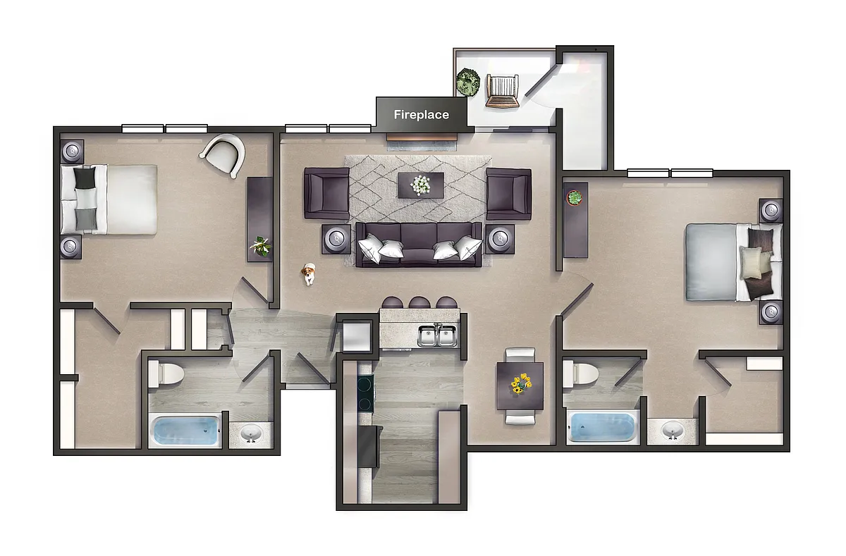 Floor plan The Tensaw