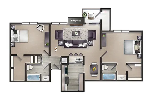 Floor plan The Tensaw