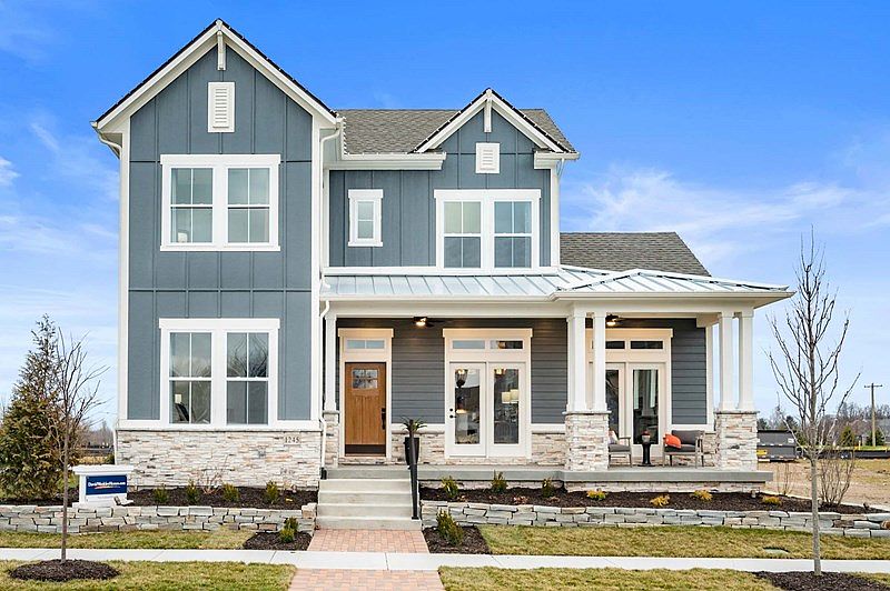 Chatham Village - Cottage Series by David Weekley Homes in Westfield IN ...