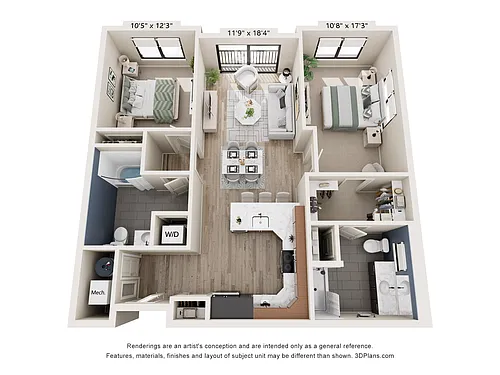 Floor plan B8