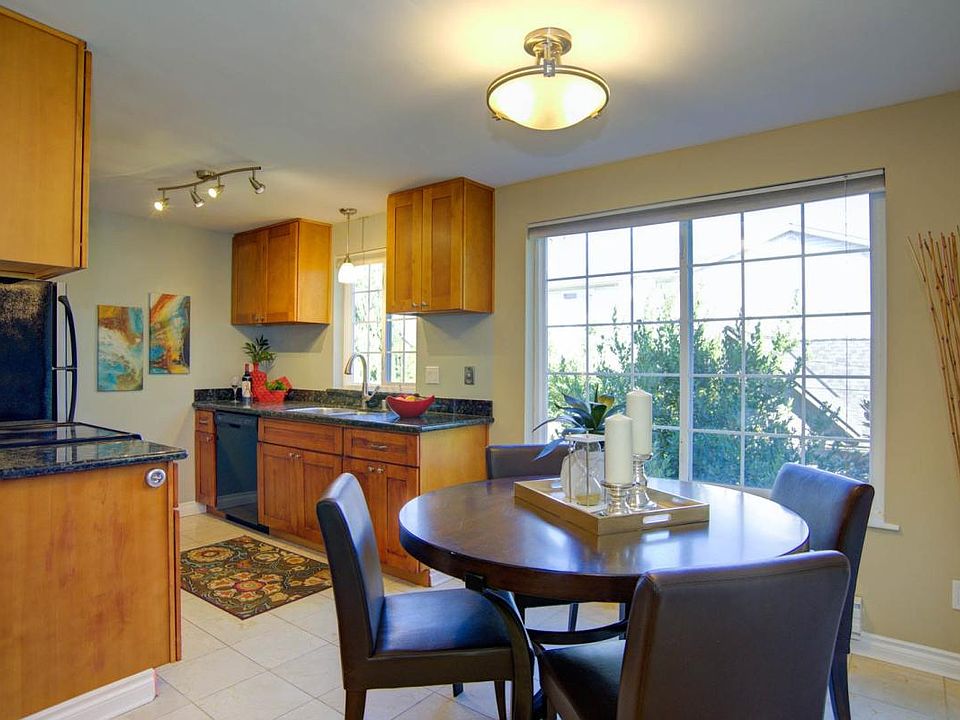 Beautiful kitchen with well appointed dining area.