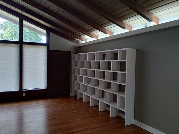 built-in bookcase