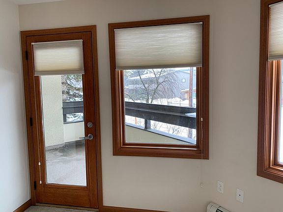 Balcony adjacent to living room