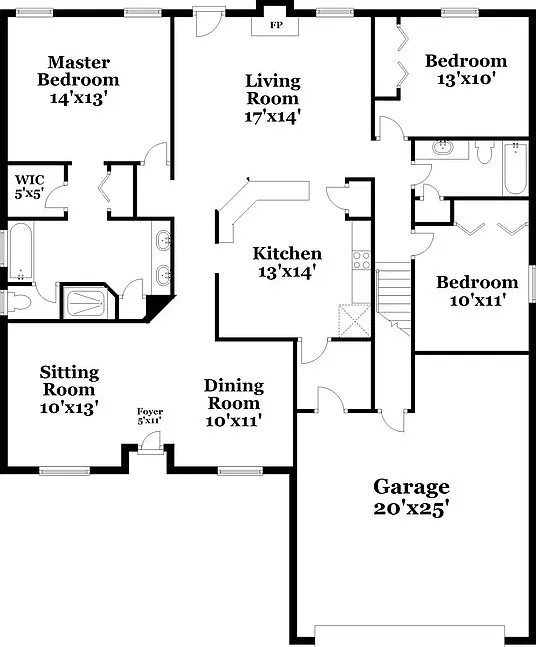 4 bed, 2.0 bath, 1971 sqft, $2,970 — Photo 2