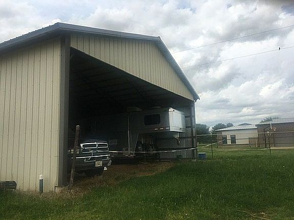 Hay, truck, trailer storage.