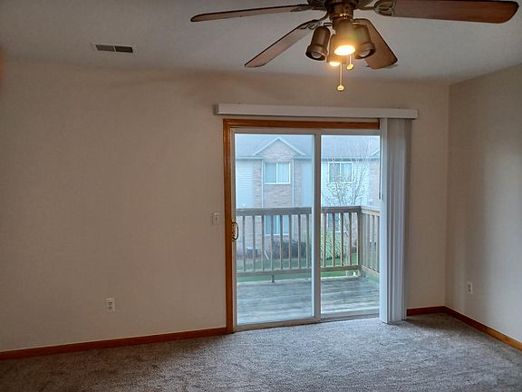 Glass door to Balcony