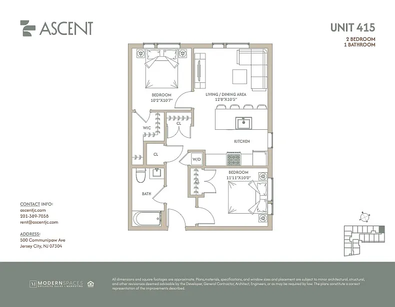 Floor plan 15 two bed