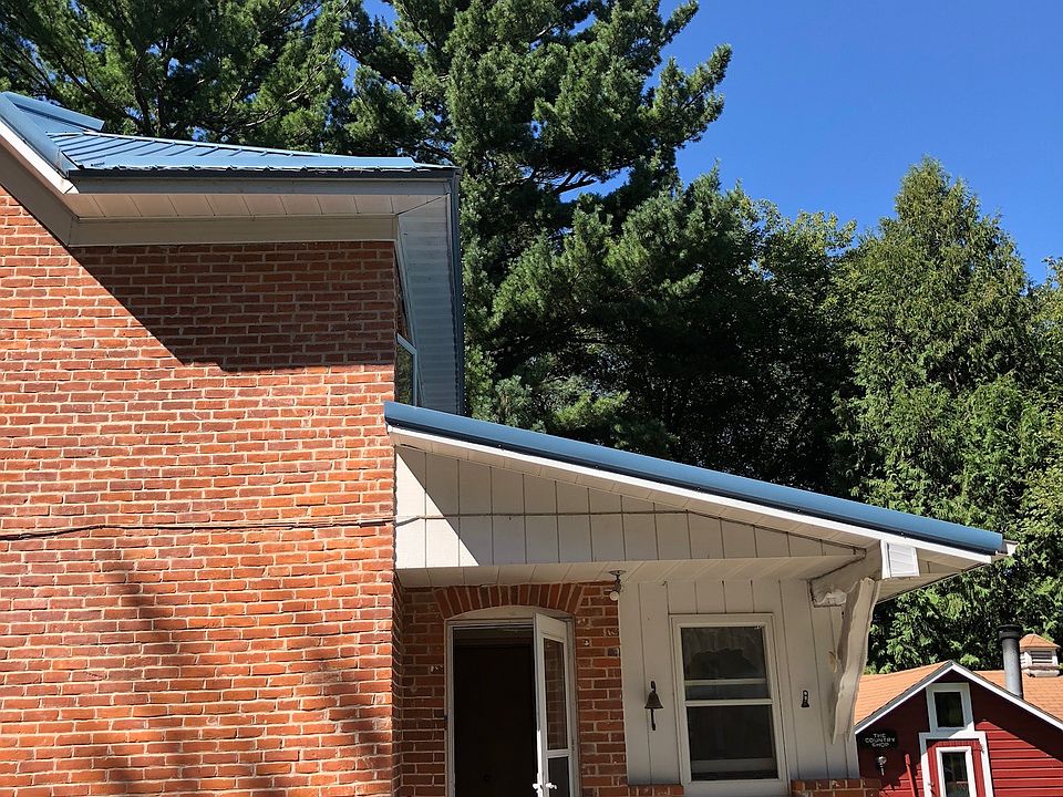 Side entry & porch