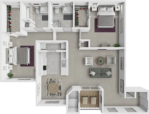 Floor plan White Oak