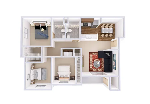 Floor plan Monroe