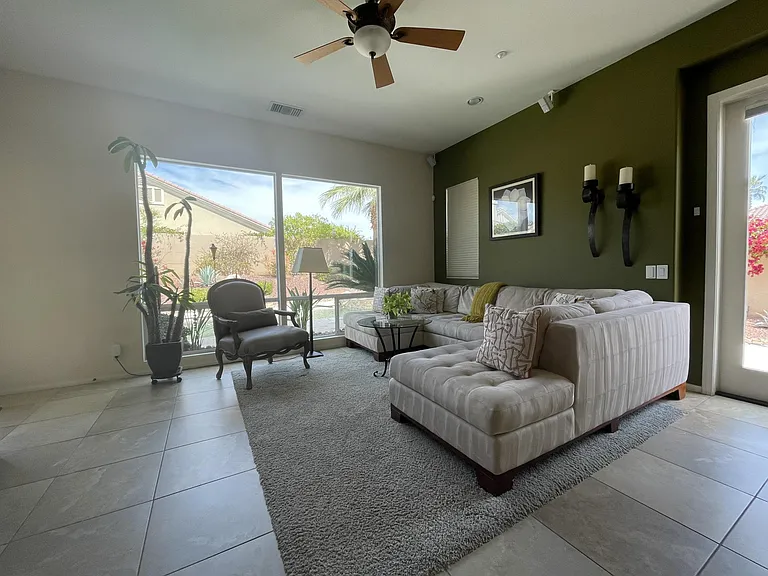 Family Room with view of Pool