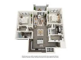 Floor plan B2- Aboreta