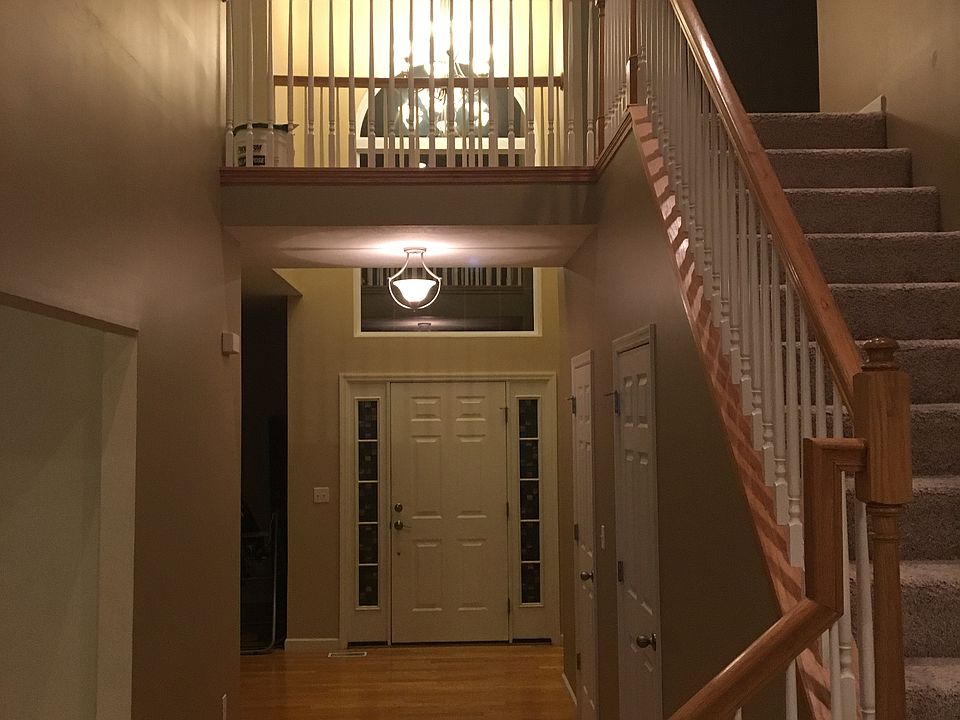 Living room to front door 