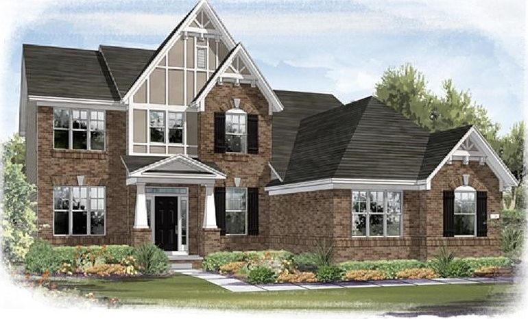 This photo is of the same model but in a different CalAtlantic Homes subdivision.