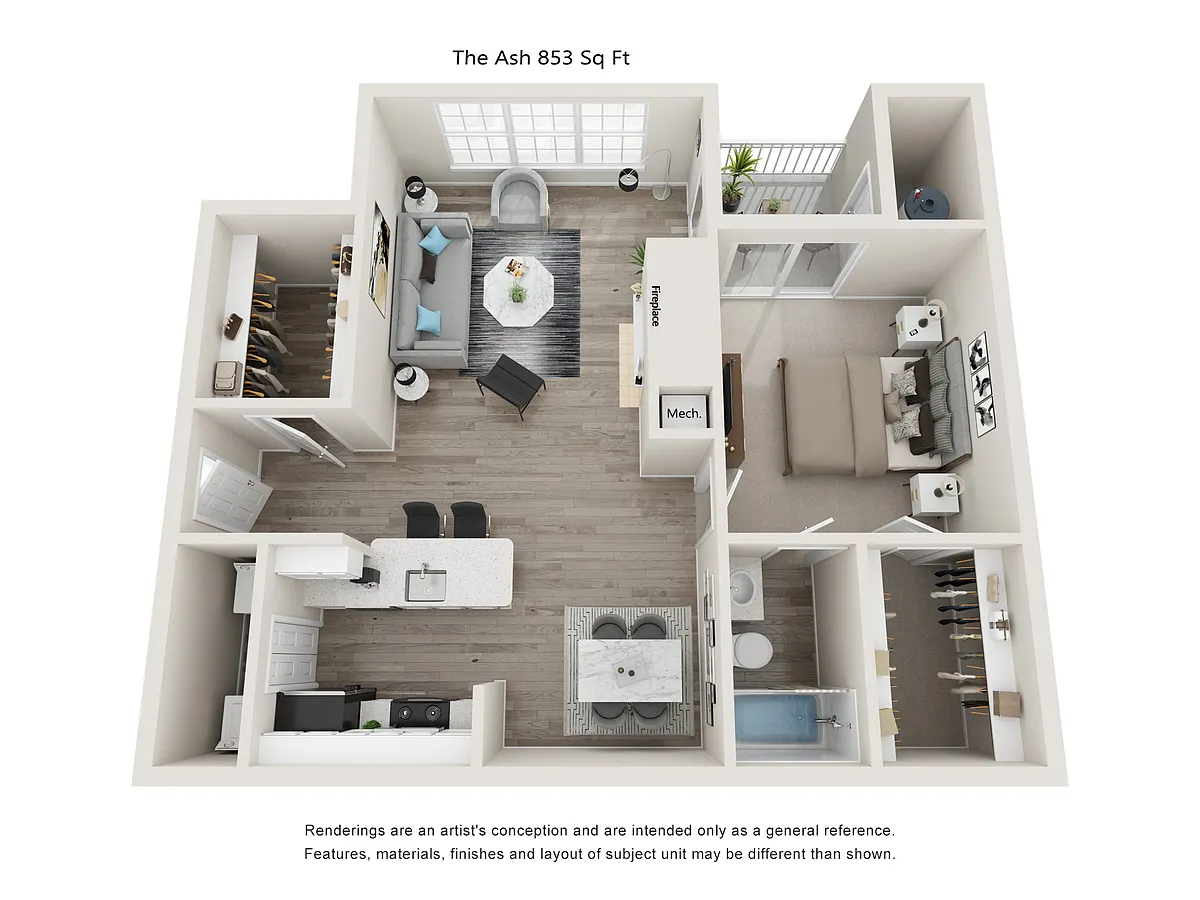 Floor plan The Ash